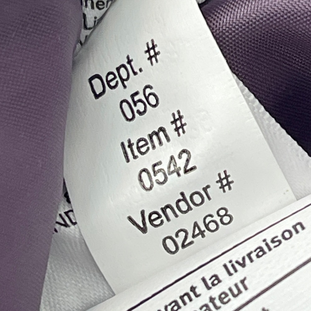 Eddie Bauer EB650 Womens M Down Puffer Jacket Quilted Full Zip Purple 0542 - Picture 11 of 11